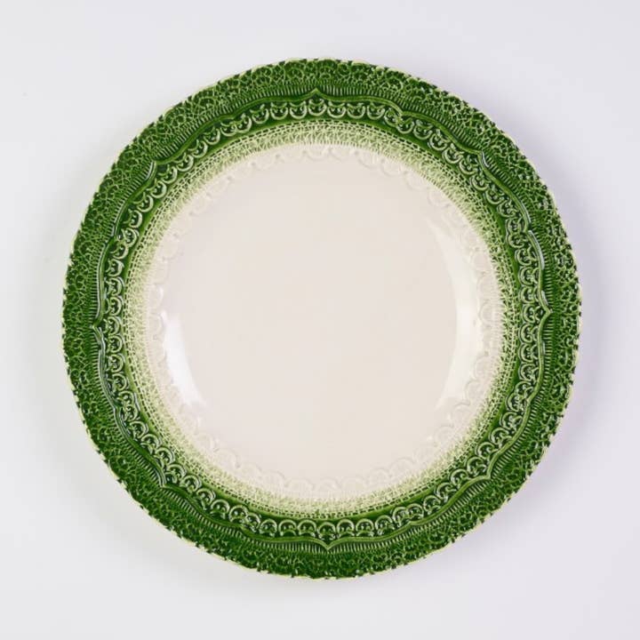 Finezza Green Salad / Dessert Plate - New for wholesale by Arte Italica & Crown Linen Designs