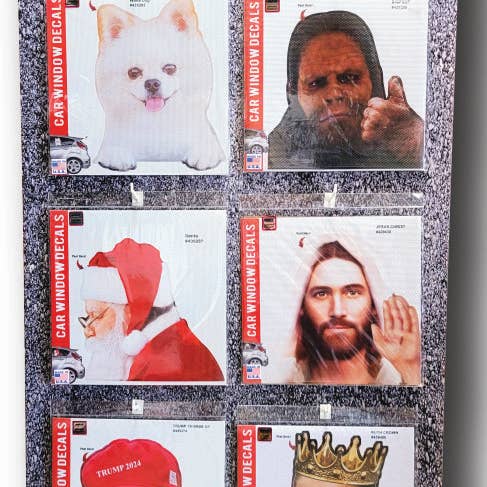 Car Decals Display 32 for wholesale by AAHS Enterprises