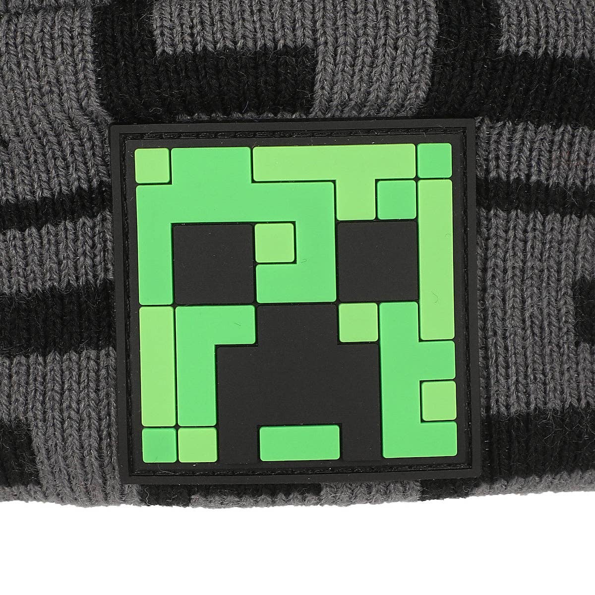 Bioworld Merchandising - Wholesale Beanie - Kids - Minecraft SSSS Creeper Toddler Black 2-Piece Knit Beanie & Gloves Set4