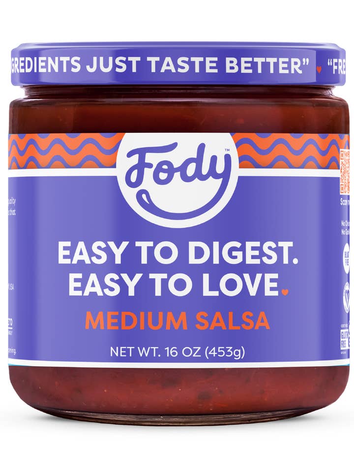 Medium Salsa for wholesale by Fody Food Co