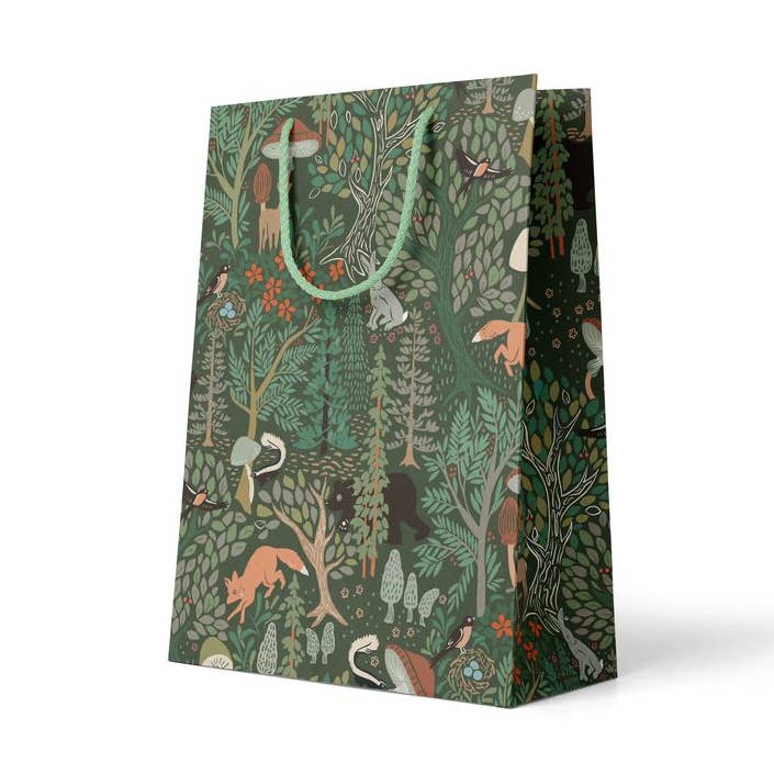Woodland Gift Bag for wholesale by Amy Heitman