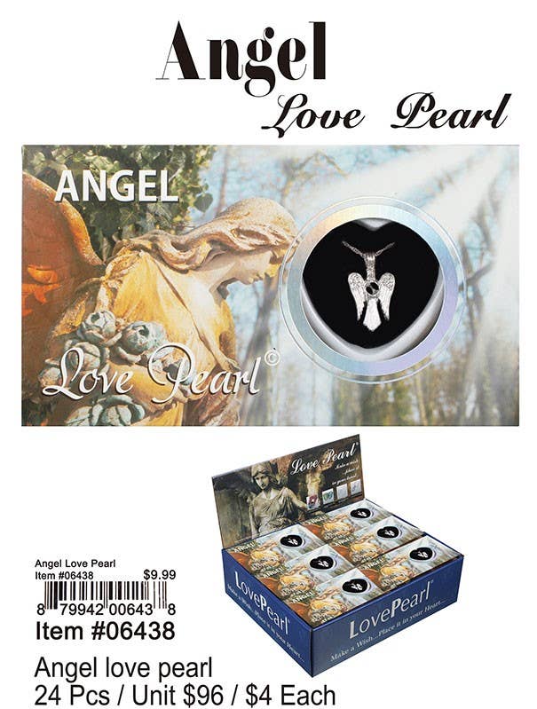 7 Star – Colar pingente/pendente por atacado – Kit “Angel” Love Pearl com Colar Pingente1