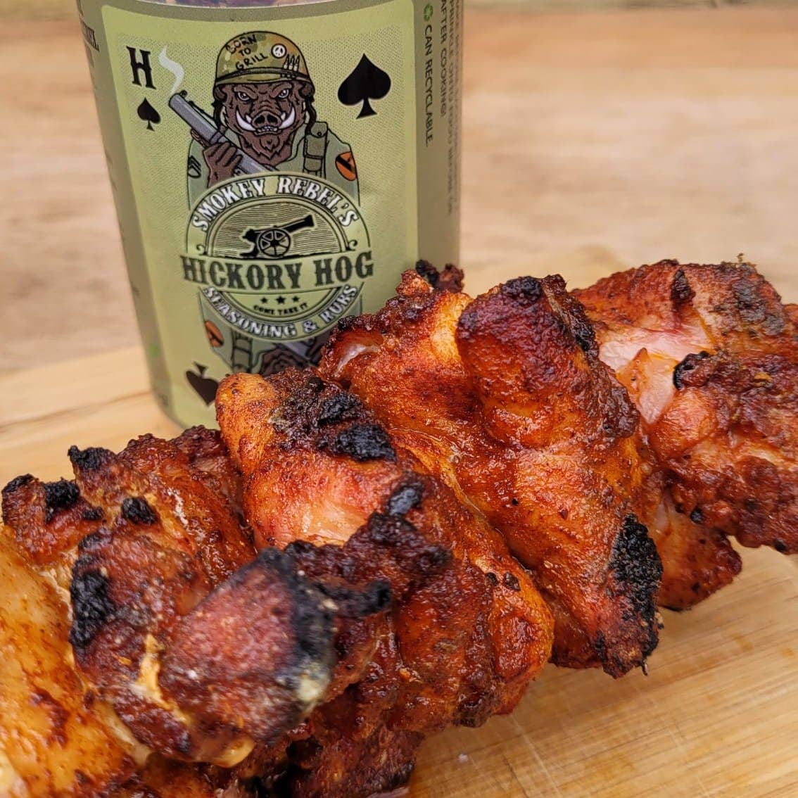 Smokey Rebel – wholesale Rub – Hickory Hog Pork Rub8