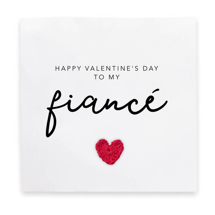 Frohen Valentinstag für meinen Verlobten - Einfache Valentinsgrüße für den Großhandel von Fifi's Handcrafted