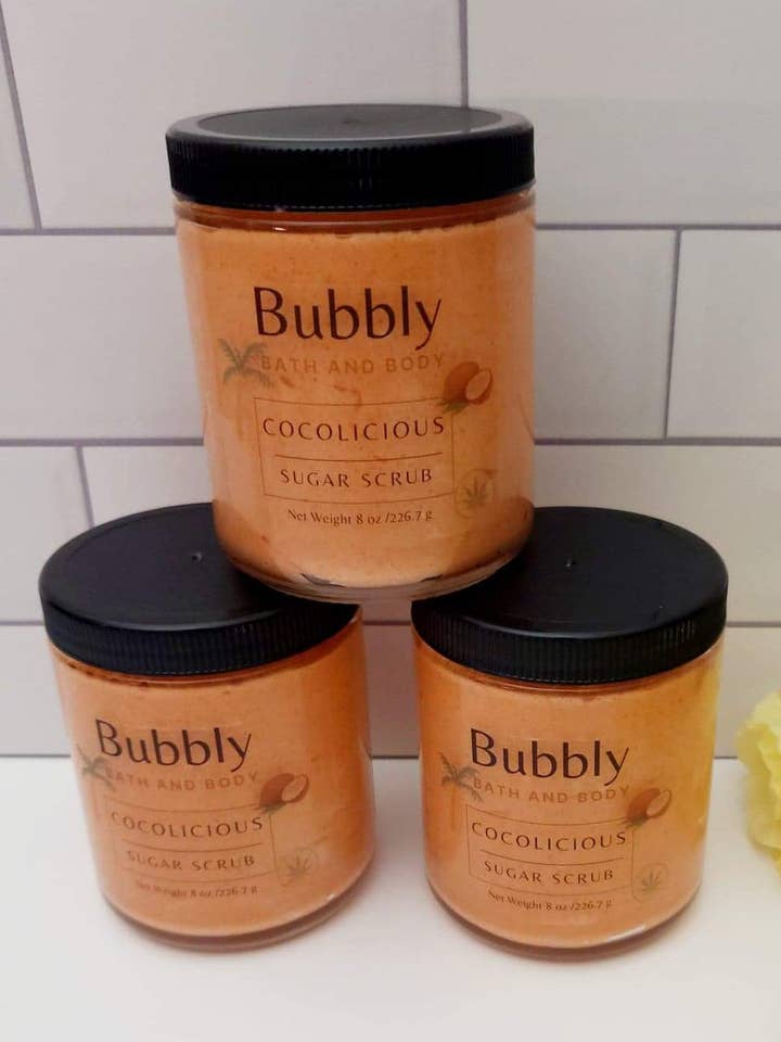 Gommages au sucre pour la vente par Bubbly Bath And Body LLC