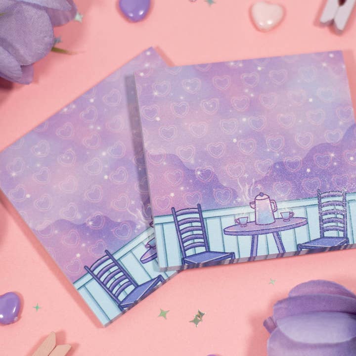 Unicorn Eclipse - Wholesale Sticky Notes - Tea Time Sticky Notes