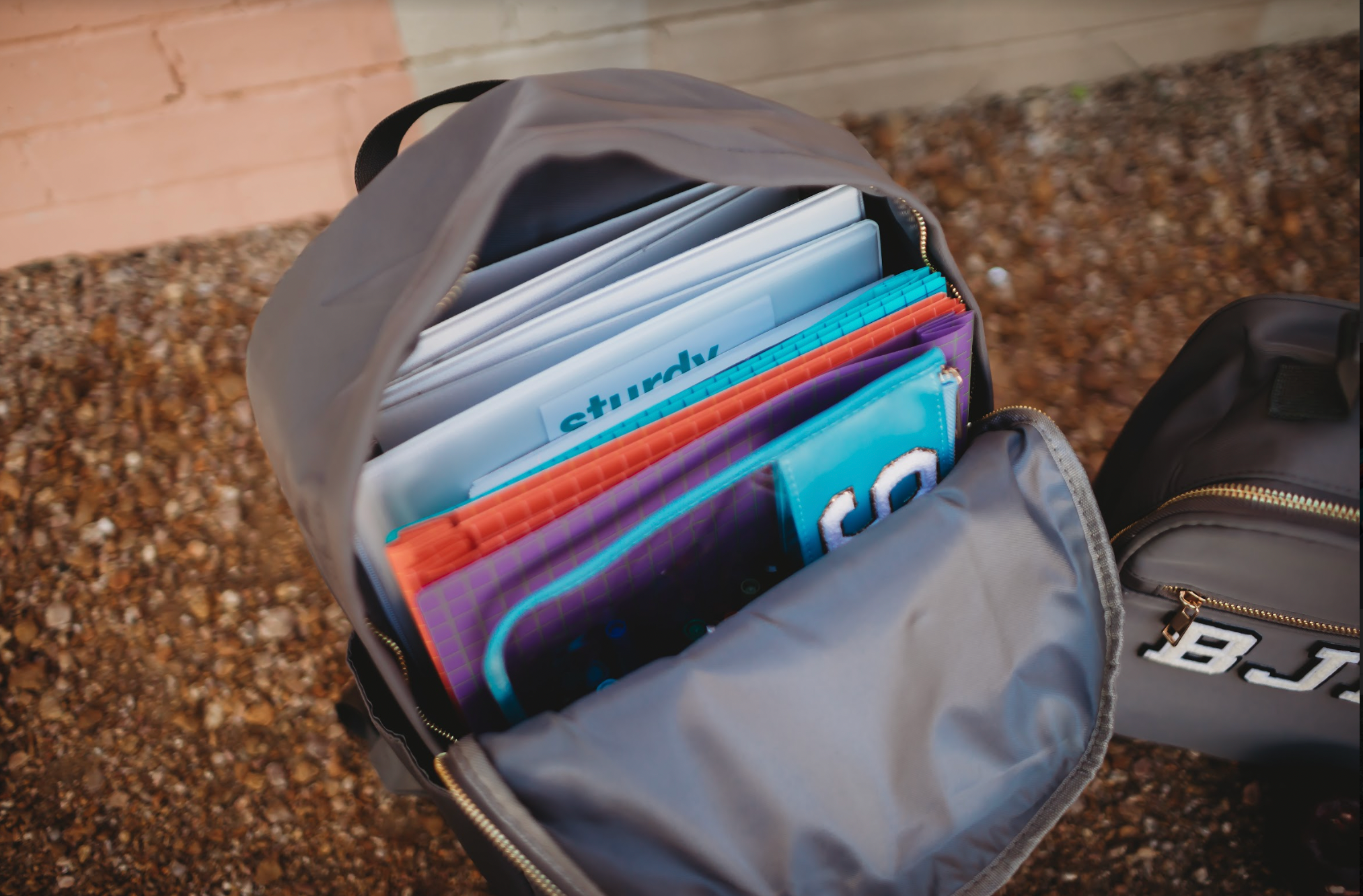 Beige Nylon Backpacks for wholesale on Faire31