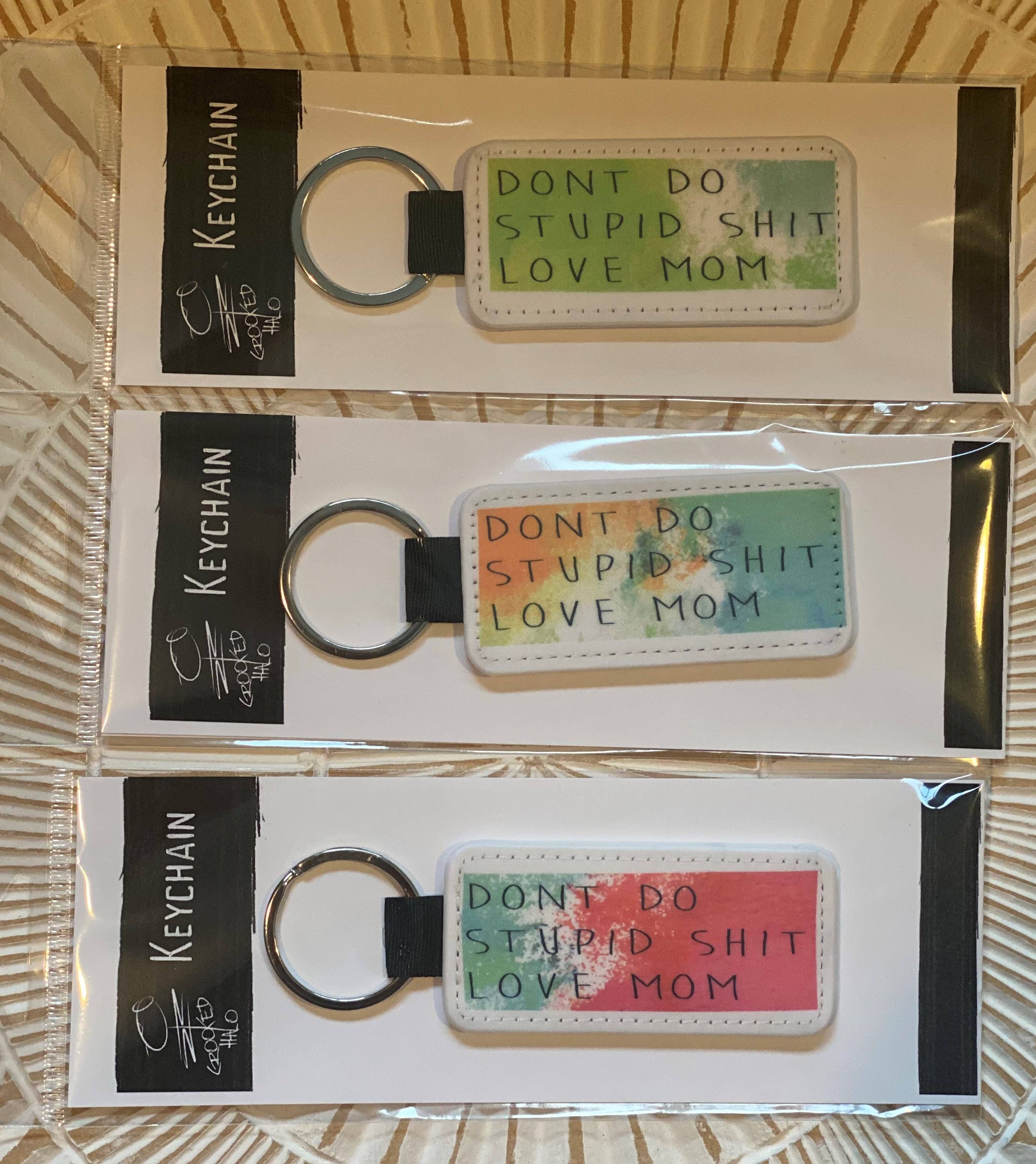Crooked Halo - Wholesale Keychain - Women's - Love Mom Keychain1
