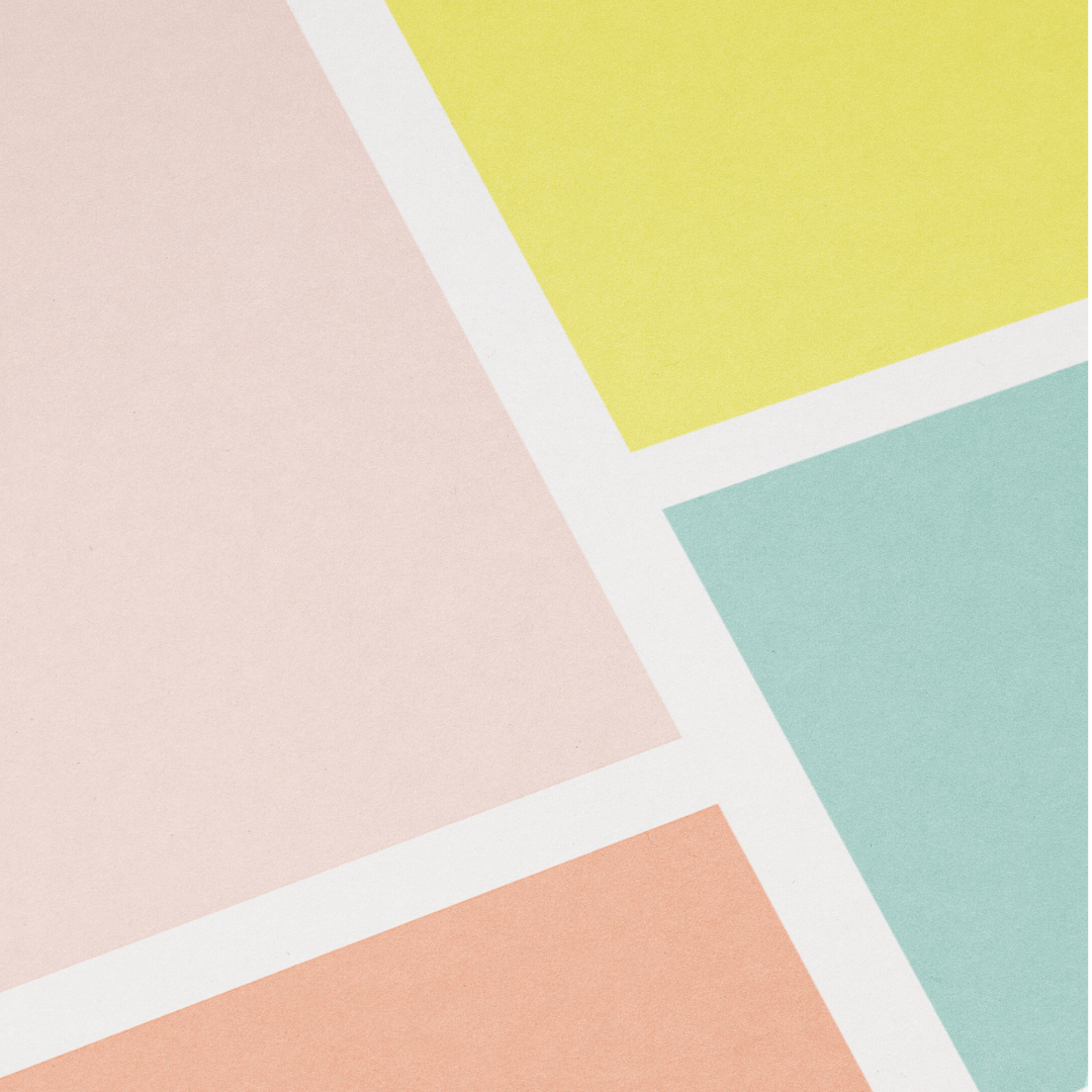 Karte Design Berlin - Wholesale Everyday Greeting Card - Everyday Card & Envelope – “Decollage” (Multi-Coloured Blocks) 1