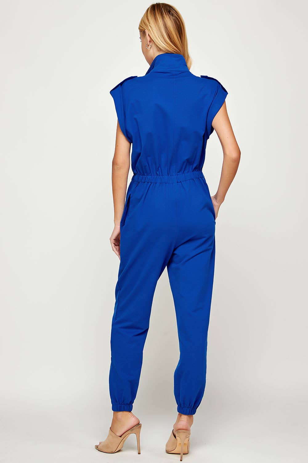 Strut & Bolt - Venta al por mayor Peto - Mujer - Mono tipo jogger sin mangas con cuello alto16