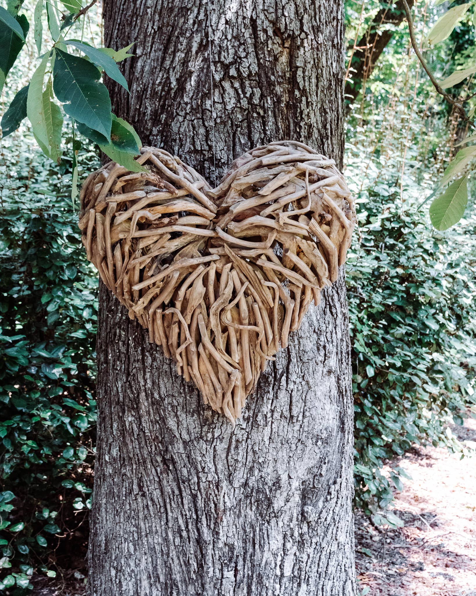 Sugarboo & Co – wholesale Wall Accent – Driftwood - Large Heart 241