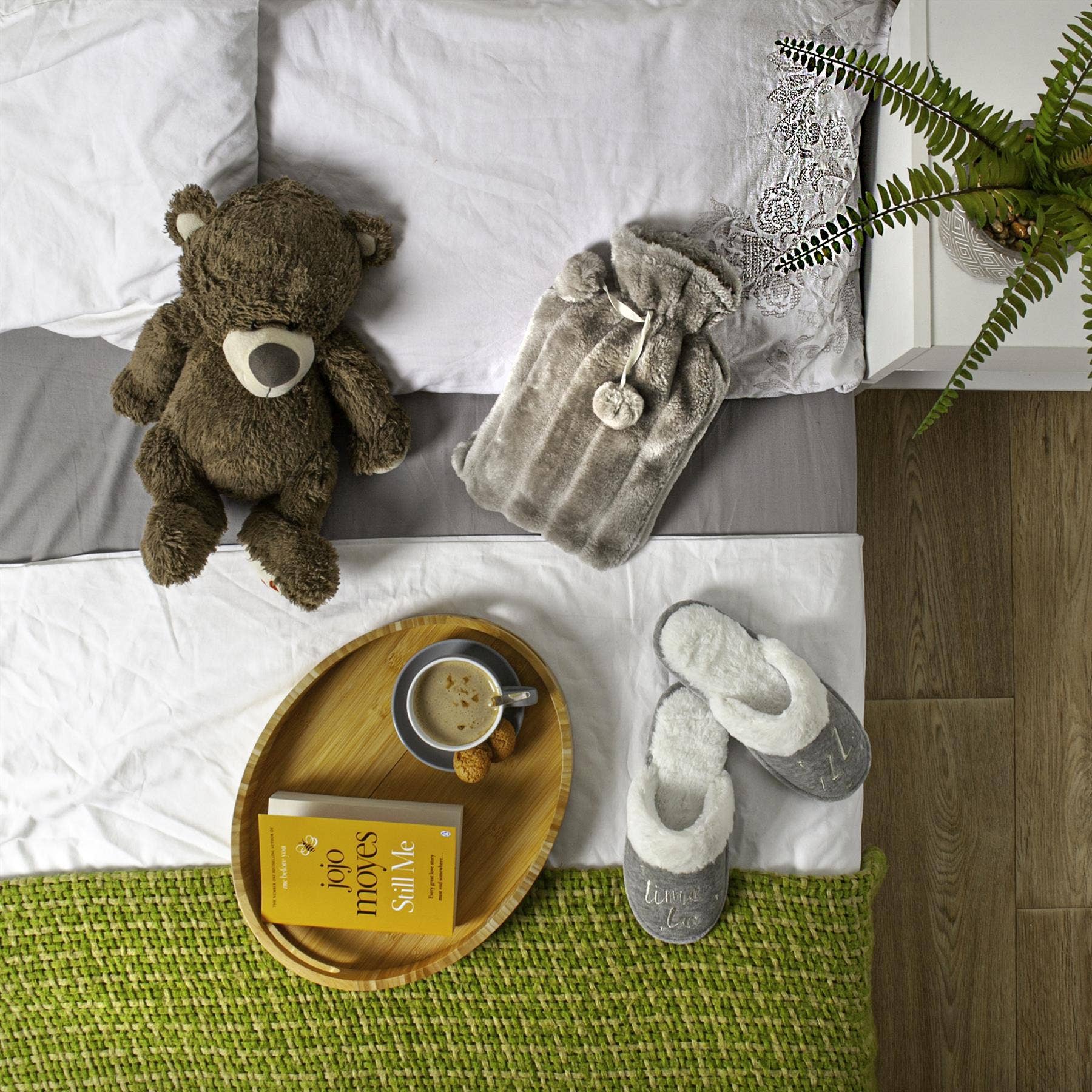 Rinkit Ltd - Venta al por mayor Compresas de frío/calor - Funda de piel sintética para bolsa de agua caliente Nicola Spring - gris2