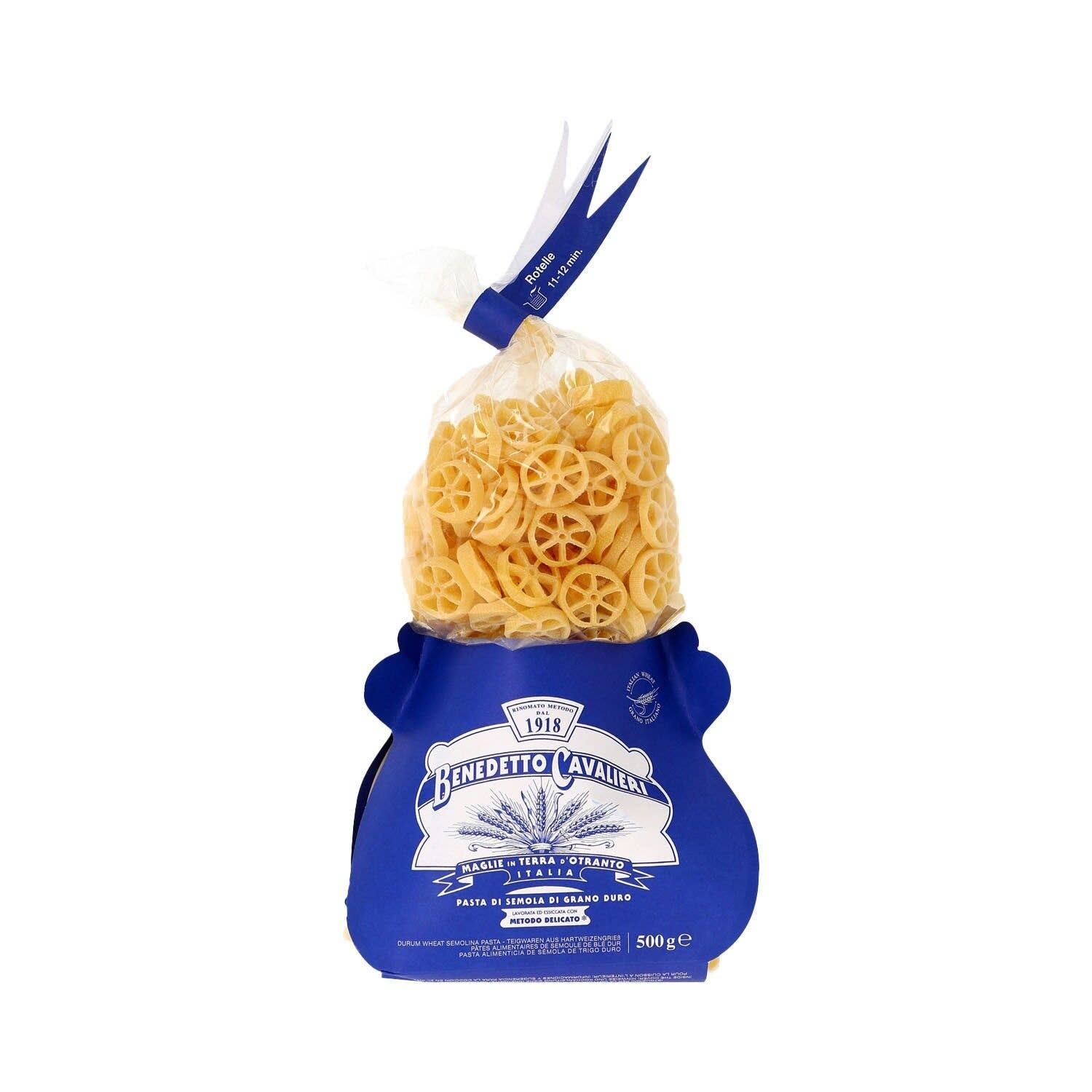 Sur les Quais - Wholesale Pasta - Rotelle Benedetto Cavalieri Pasta 500g