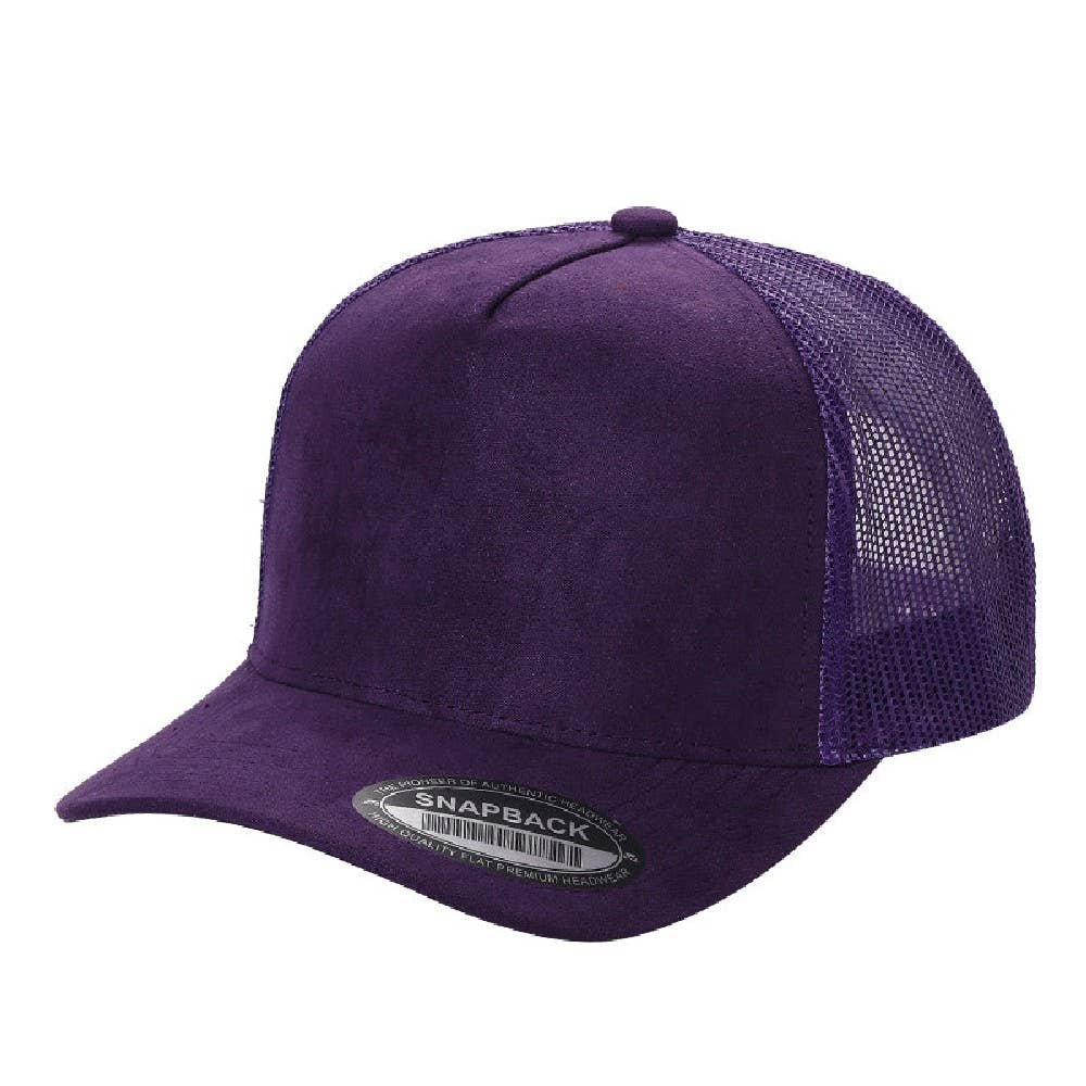 DOBBI - Wholesale Trucker Hat - Women's - SUEDE MESH CAPS10