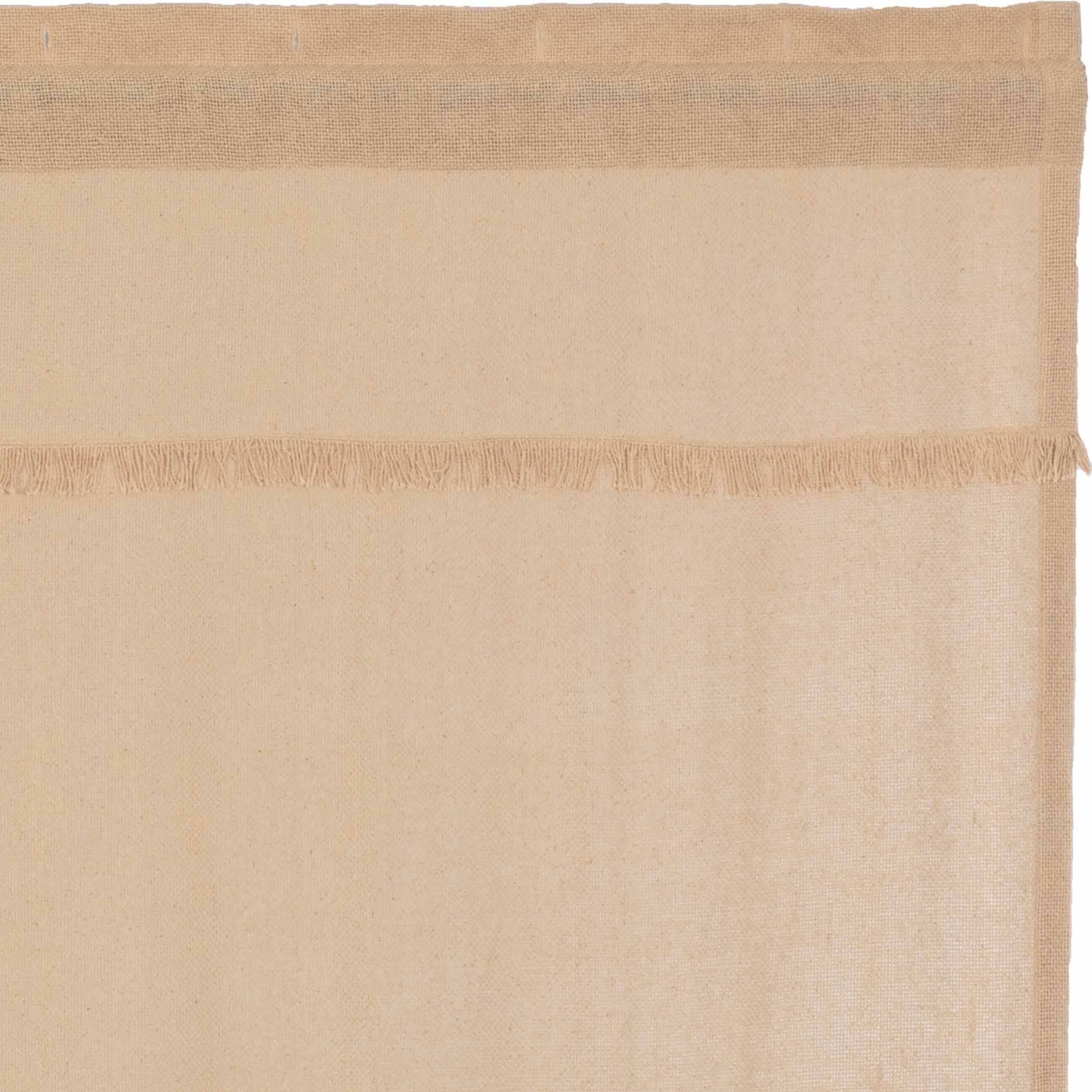 VHC Brands - Wholesale Shower Curtain - Burlap Vintage Shower Curtain 72x726
