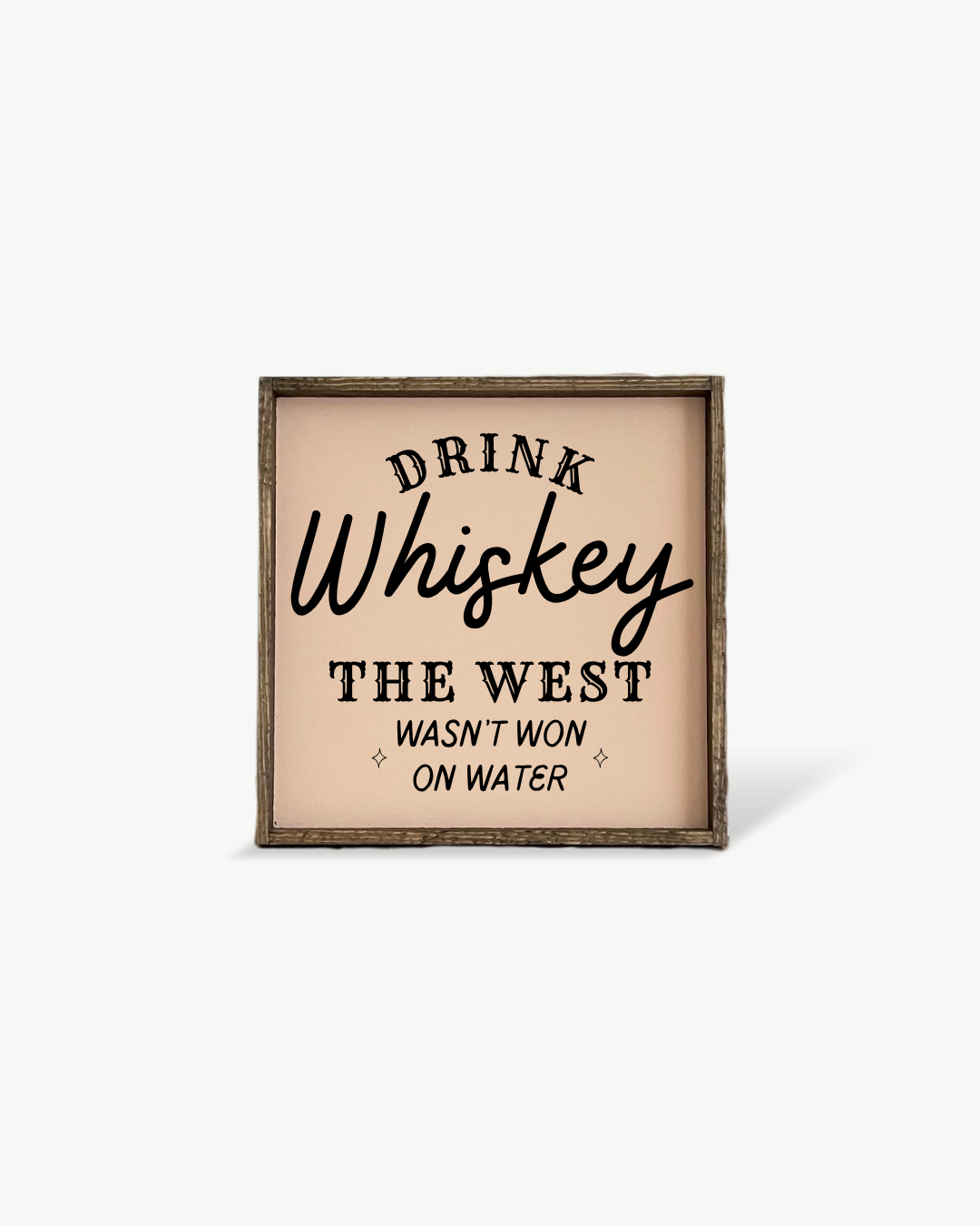 Williamraedesigns - Wholesale Art Print - Drink Whiskey Framed Bar Print – Western Bar Wall Art11