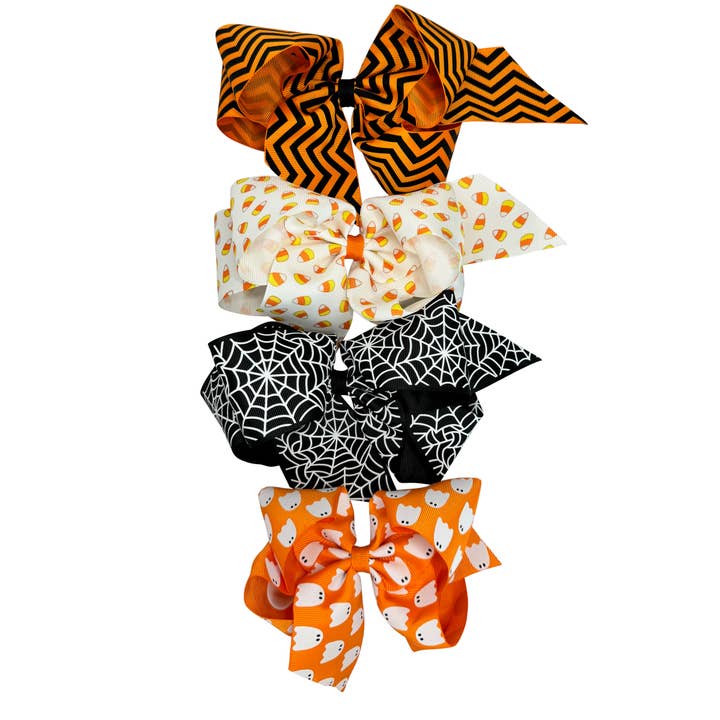 Lazo con estampado de Halloween para venta al por mayor de Bows Arts