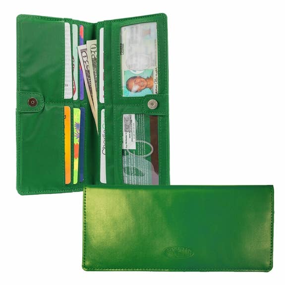 Big Skinny Wallets - Wholesale Wallet - Men's - Leather Executive Wallet - Verdant Green