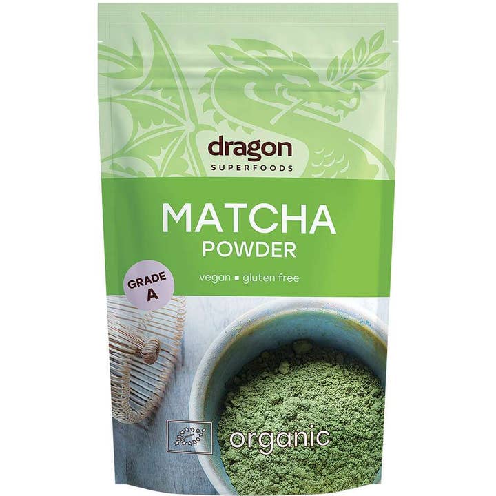 Bett'r – wholesale Protein/superfood powder – Matcha Powder Grade A, Bio, Dragon Superfoods, 100g/1kg
