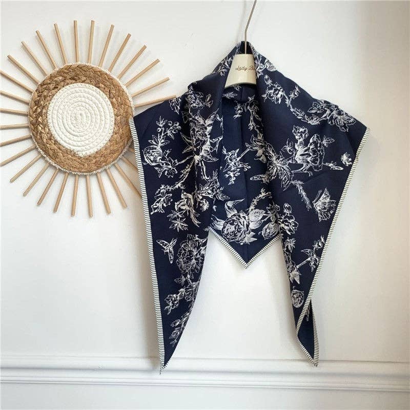 Ekartini - Wholesale Scarf - Women's - Multifunctional Printed Triangle Scarf3