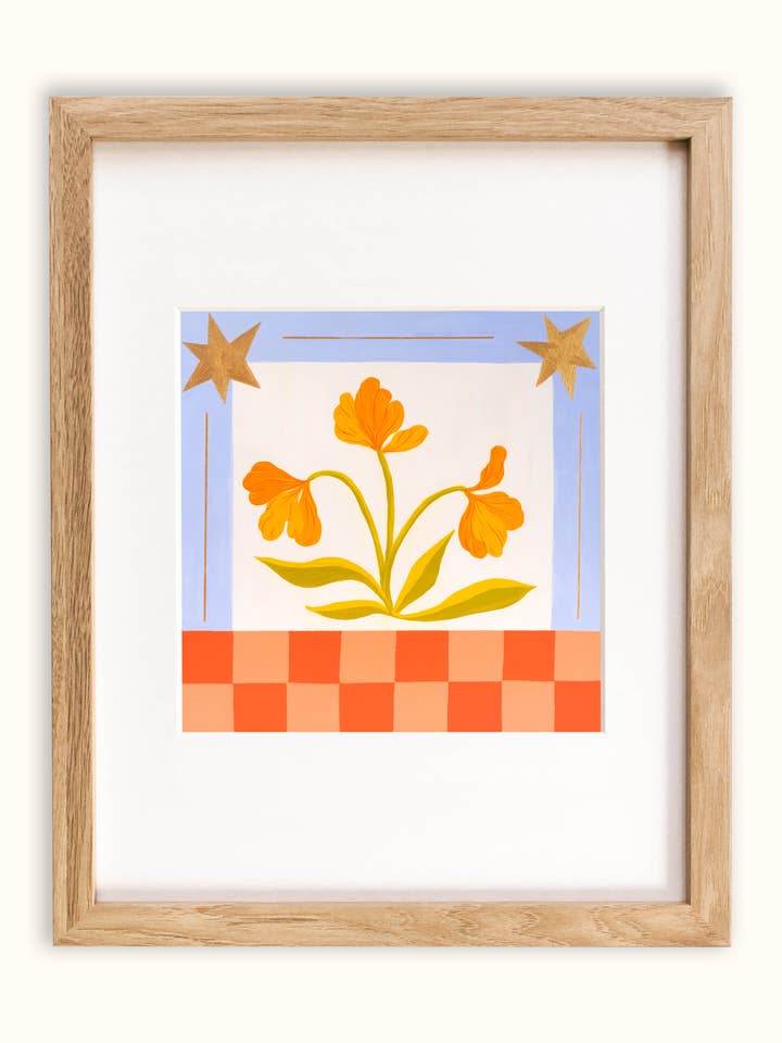 "Seasonal Aspiration" — Giclée Print for wholesale by Grown Wild Paper Co.