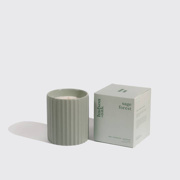 Sage Forest Candle for wholesale by Hudson and Oak