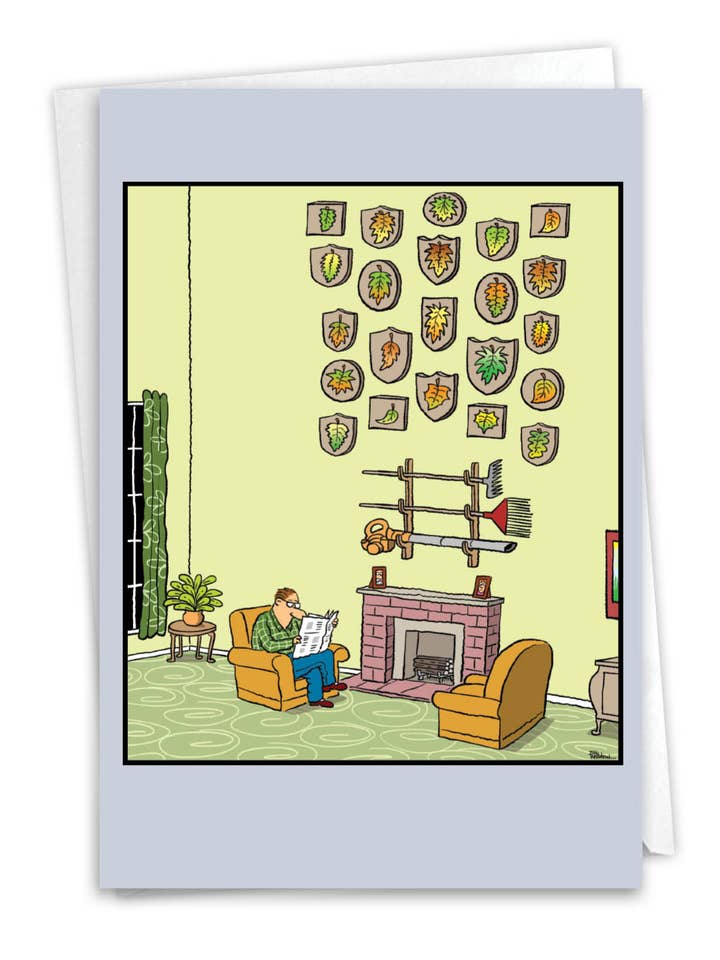 Father's Day Card - Dad's Leaves for wholesale by NobleWorks