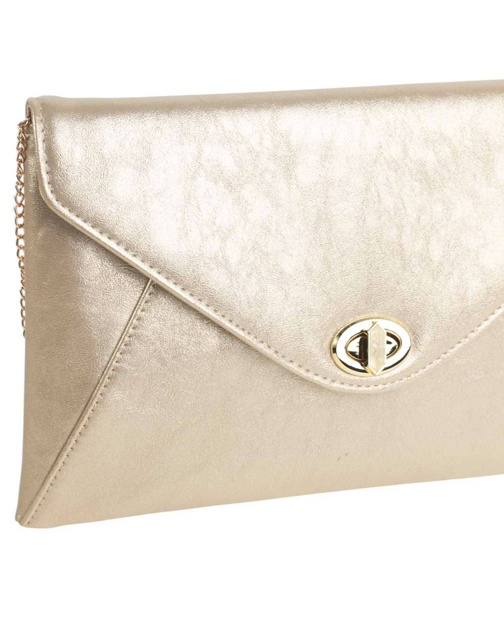 Volum Bags - Venta al por mayor Bolso de mano - Mujer - FIESTA SIAM CARTERA P.U PIEL ORO1