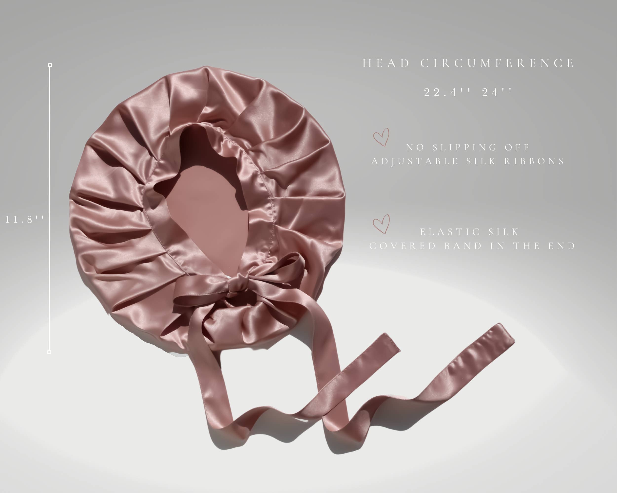 Vénera - Vente Bonnet de nuit – femme - Bonnet à cheveux en soie 100 % pure - Caramel5