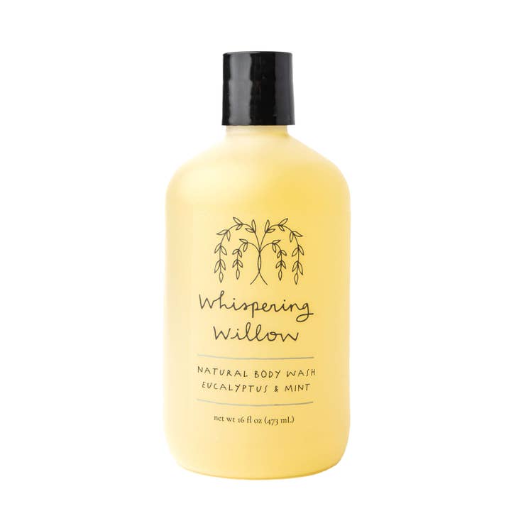 Eucalyptus & Mint Body Wash - 16oz Plastic for wholesale by Whispering Willow
