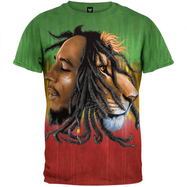 Bob Marley - Profiles Tie Dye Men's T Shirt for wholesale by Official Store