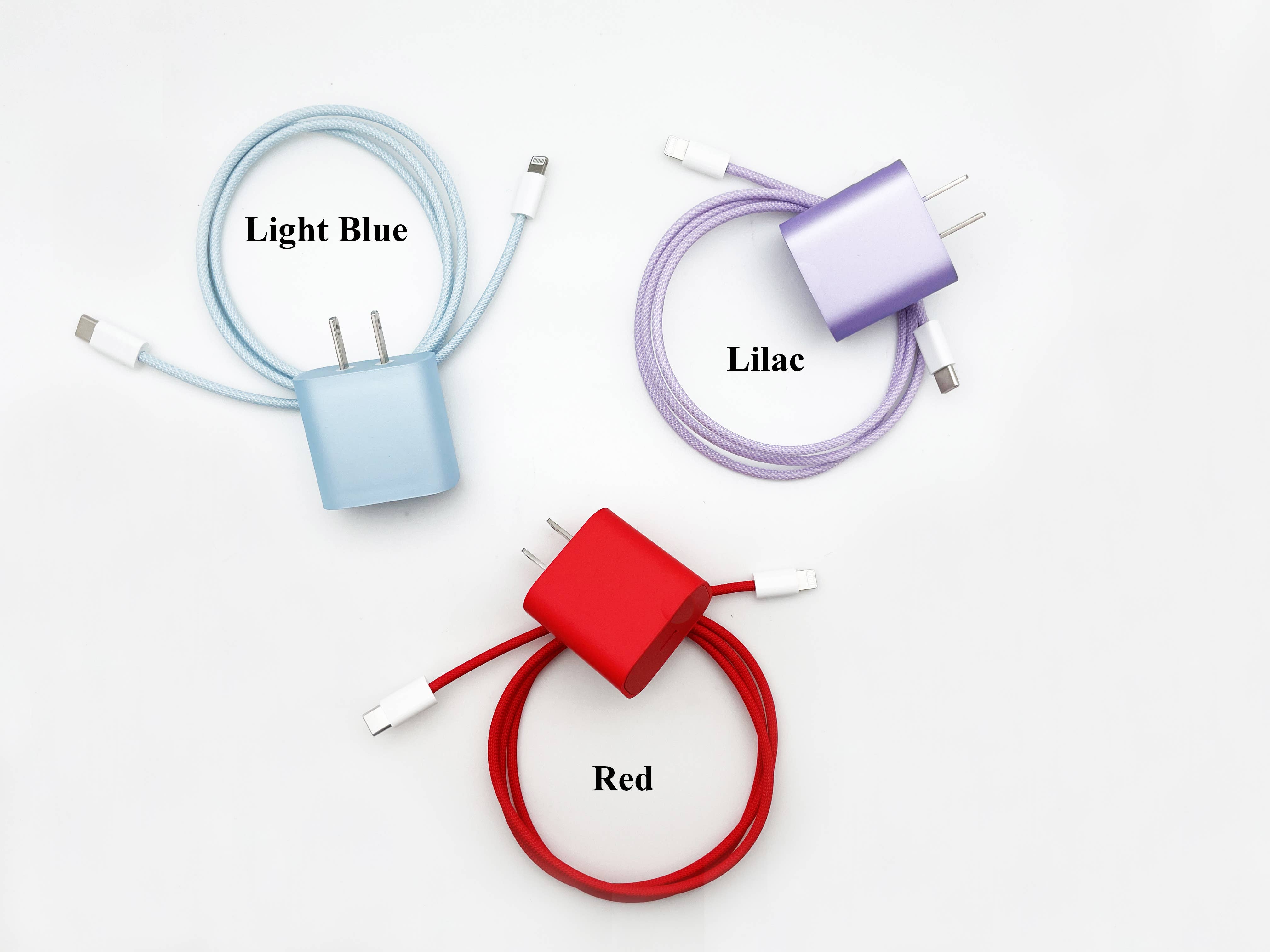 Time World USA - Vente Câble de charge - Ensemble de chargeurs Lightning vers USB-C FAST, 20 W, 3,3 pieds1