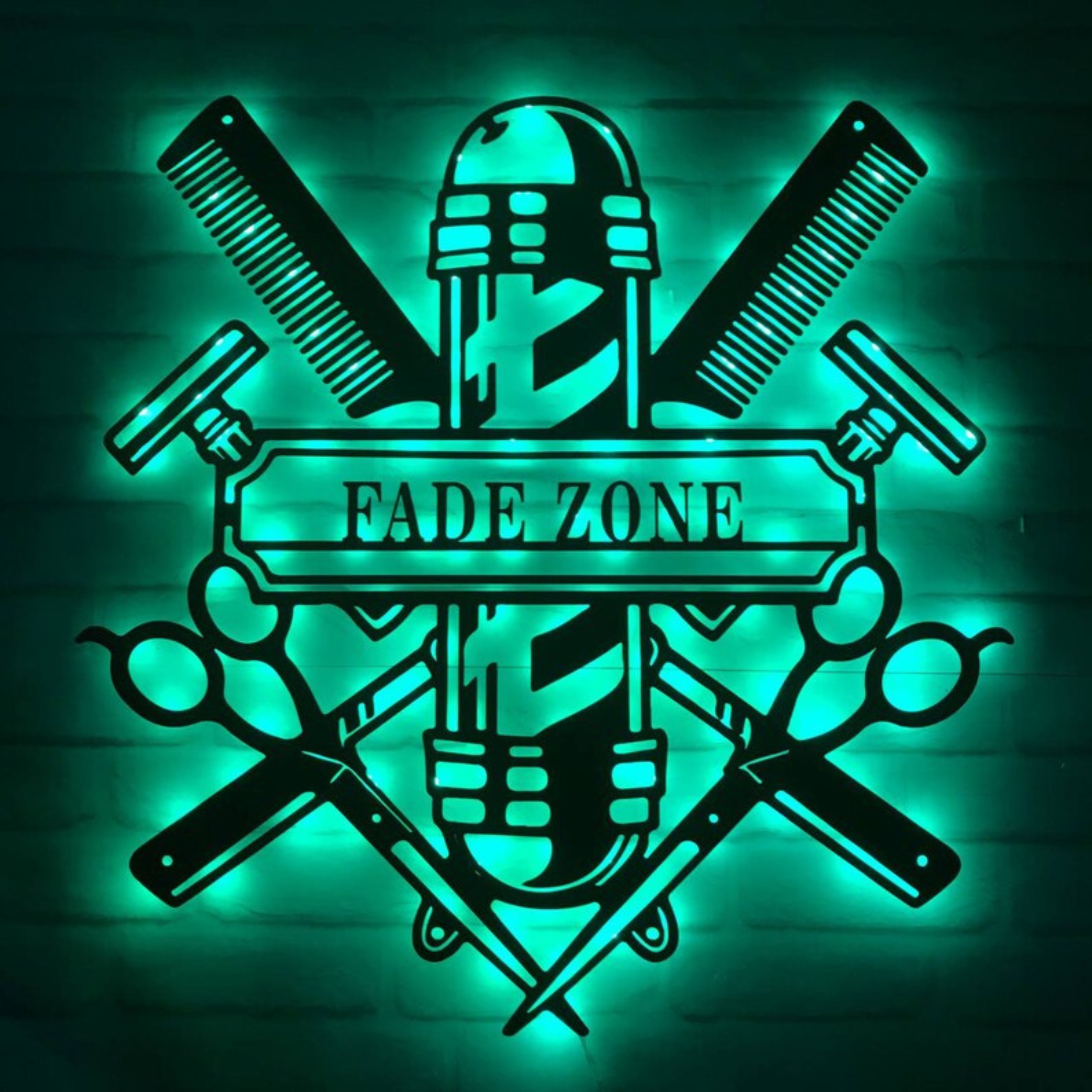 Glow Neon - Wholesale Neon Sign - Personalized Barber Shop Name Metal Sign5