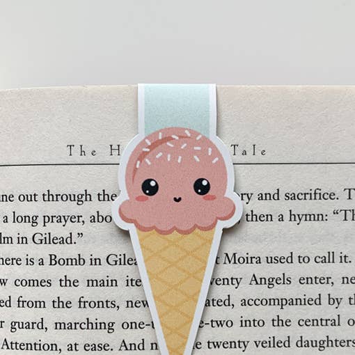 IMPAPER - Wholesale Bookmark - Ice Cream Magnetic Bookmark