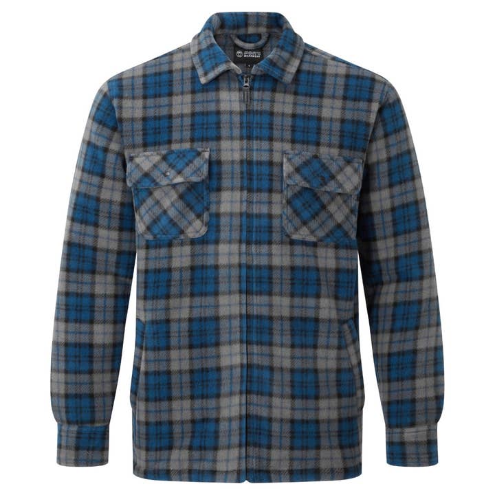 TuffStuff Workwear - Wholesale Shirt Jacket/Shacket - Men’s - Fort Portman Shacket - Microfleece, Padded, Fleece Lined1