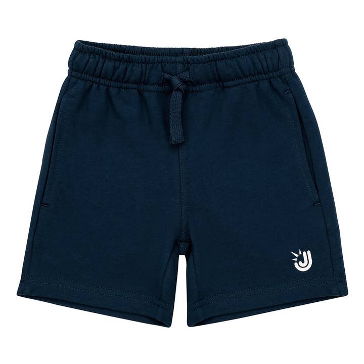 Dark Navy | Kids Lite Jogger Shorts for wholesale by Jan & Jul