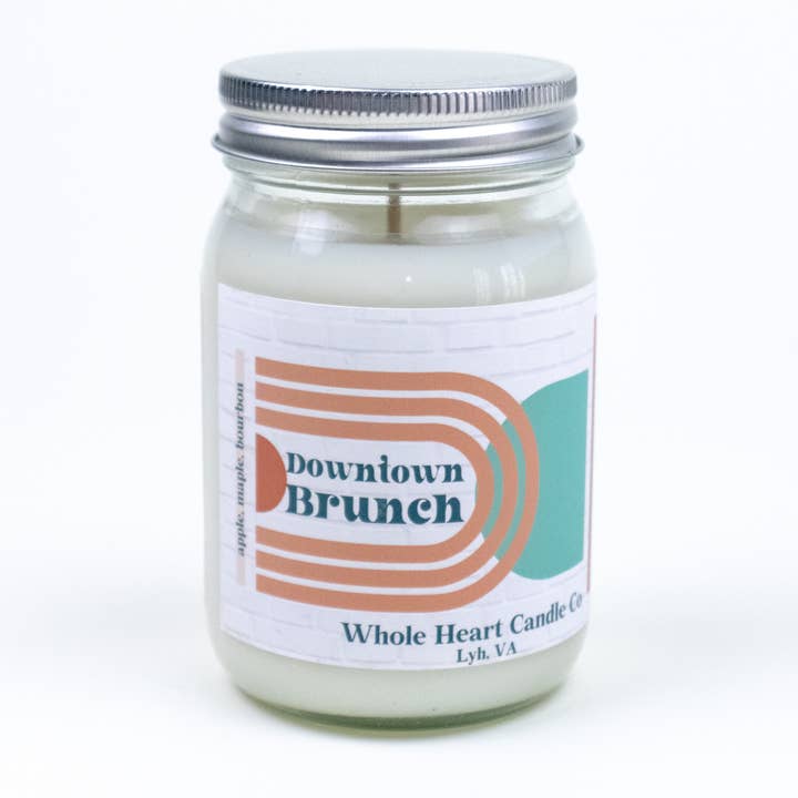 Downtown Brunch for wholesale by Whole Heart Candle Co