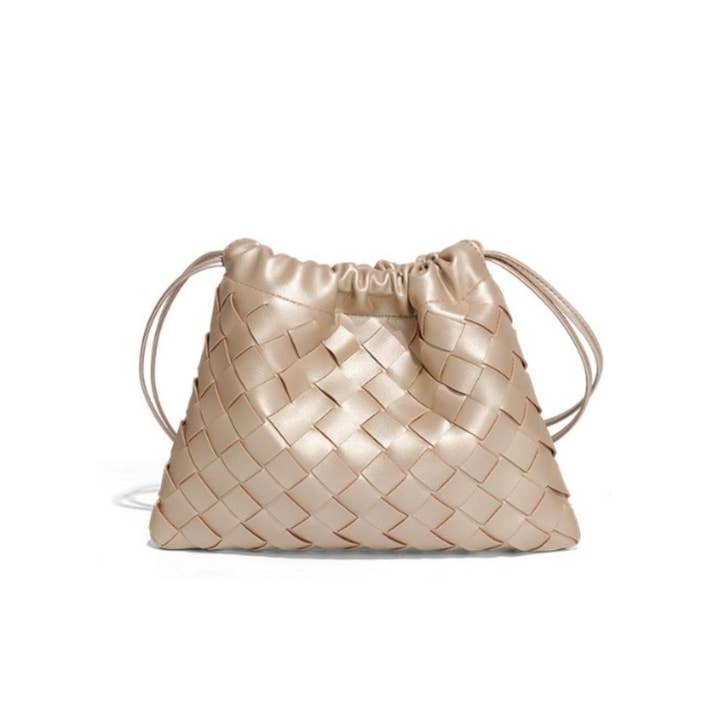 Hatzzi - Wholesale Shoulder Bag - Women's - Mini Woven Draw Shoulder Mobile Bag2
