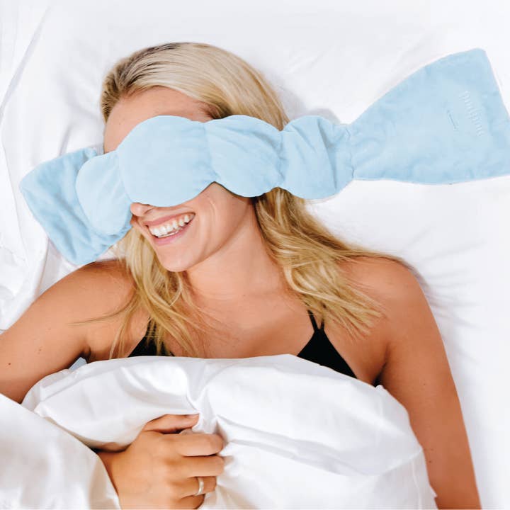 nodpod – Großhandel Schlafmaske – Geburtstags-Blau Gewichts-Schlafmaske - Limitierte Auflage