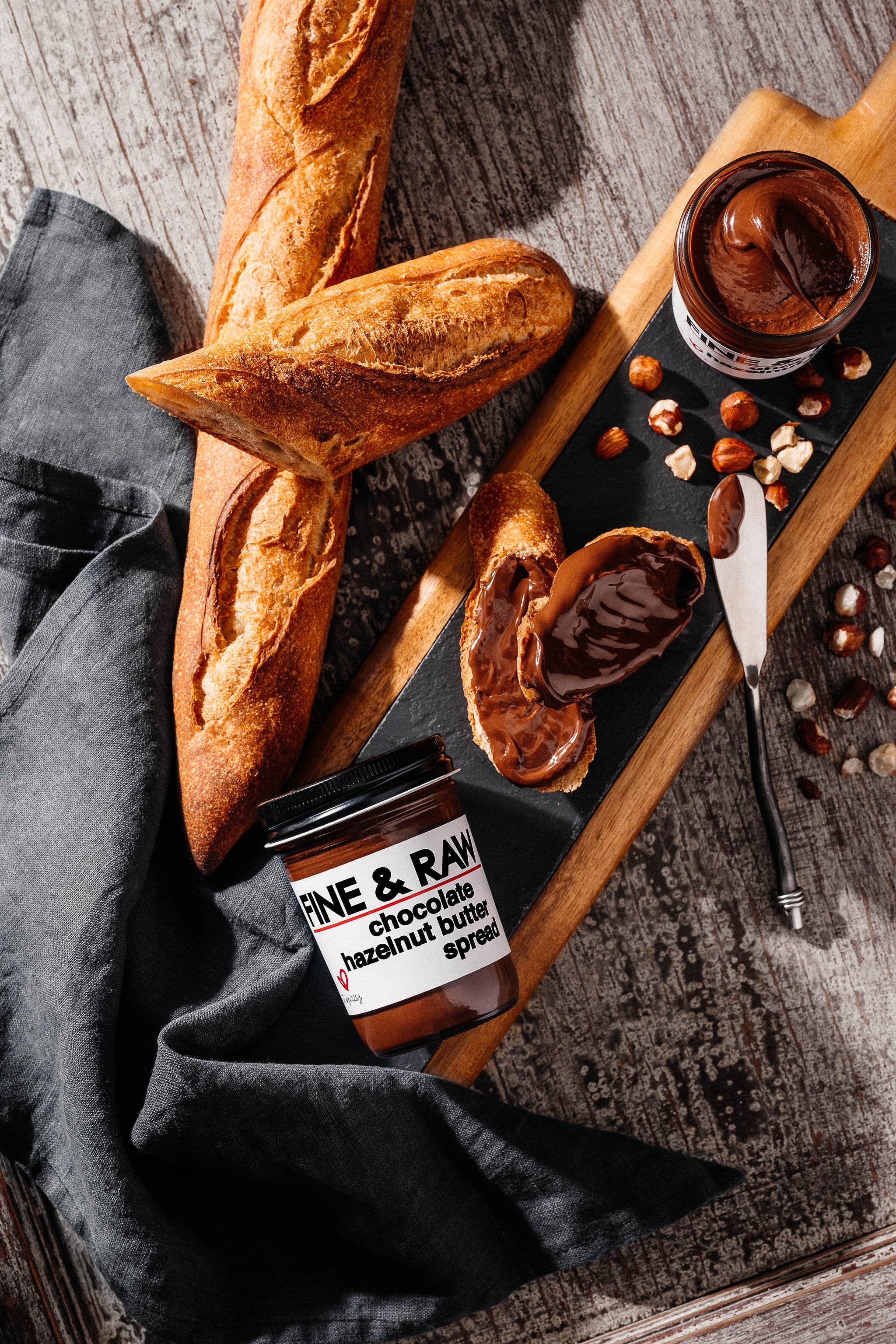 FINE & RAW - Venta al por mayor Cremas de frutos secos - Crema de chocolate y avellanas16