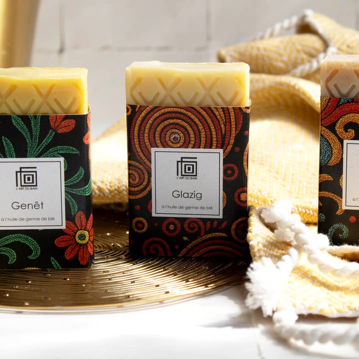 L'Art du Bain - Venta al por mayor Pastilla de jabón - Jabón "Bretaña" 80g