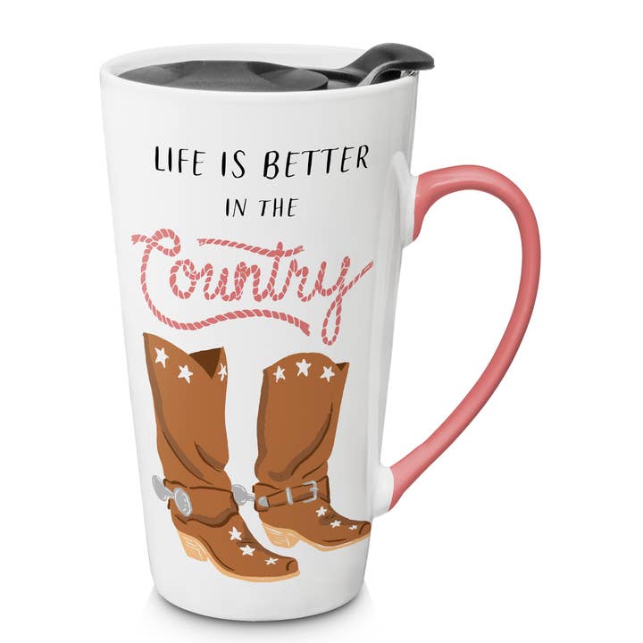 Life is Better in The Country Mug for wholesale by Godinger