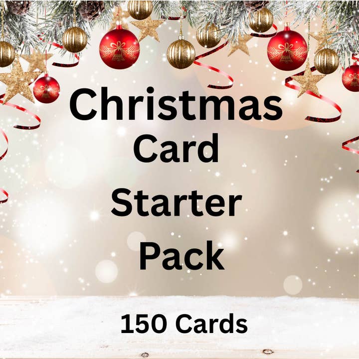 Christmas Card Starter Pack for wholesale by Cheshire card company