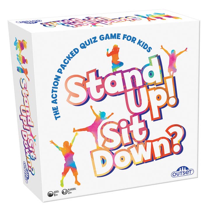 Outset Games and Cobble Hill Puzzles - Wholesale Card Game - Stand Up! Sit Down? Card Game0