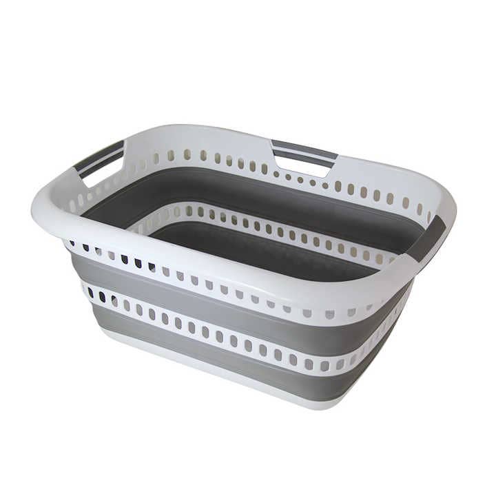 VIGOR - Wholesale Laundry basket - Perfect Space Saving Premium Quality Basket Collapsible Plas2