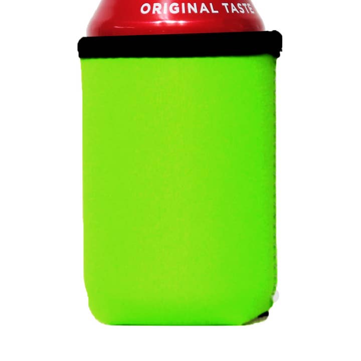 Solid Color 12oz Stubby Can Cooler for wholesale by Drink Handlers