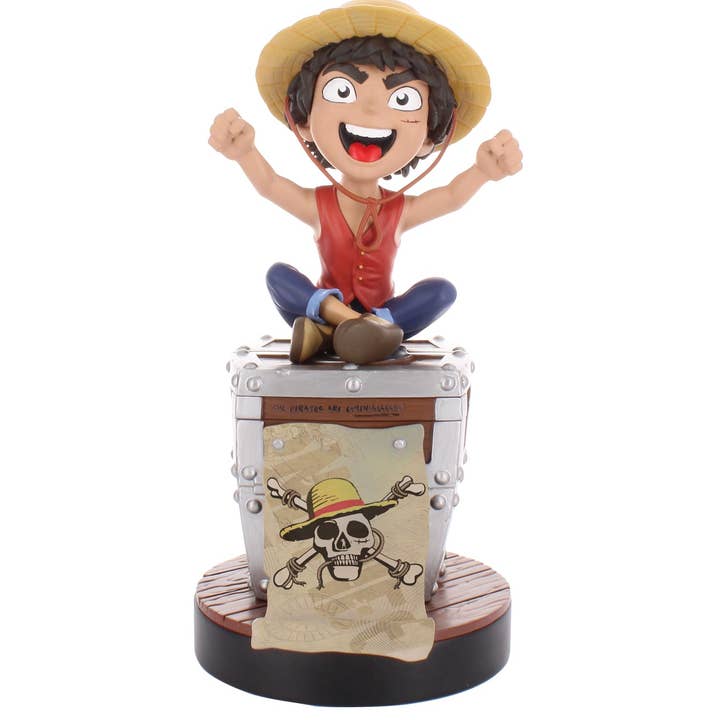EXG Pro Collectibles - Wholesale Figurine Toy - Kids - One Piece: Luffy Cable Guys R.E.S.T