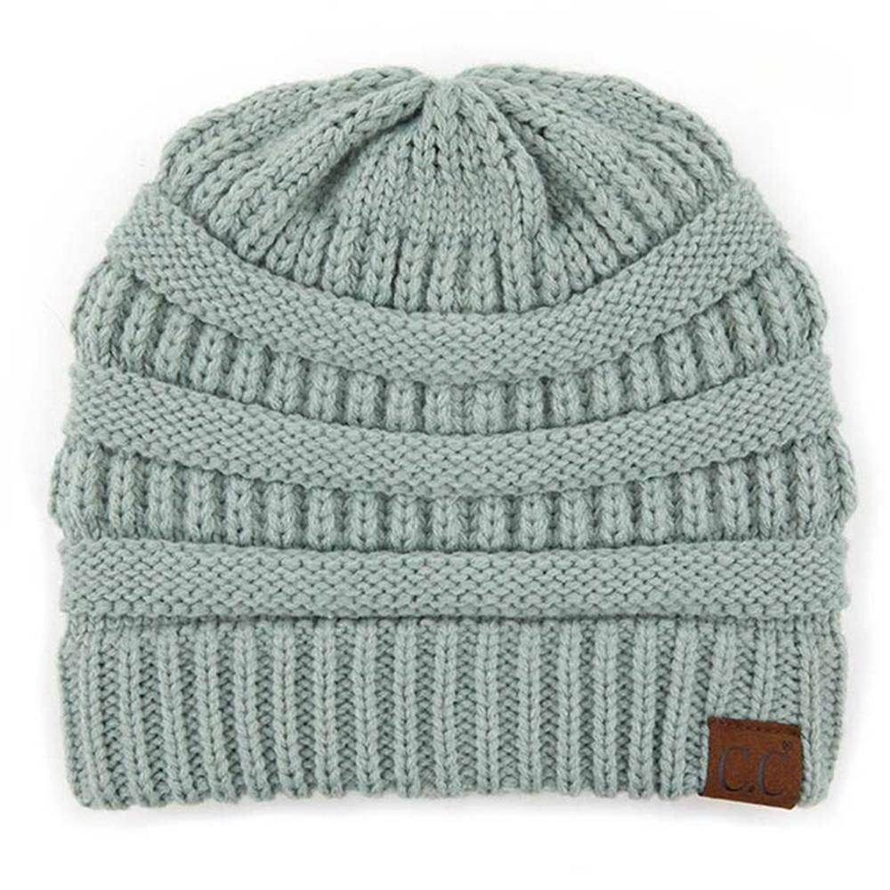 Oblige by G – Großhandel Beanie – Damen – Klassische Strickmütze mit C.C.-Etikett HAT-20A23