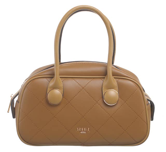 Bessie London - Wholesale Top Handle Bag - Women's - QUILTED BOSTON BAG10
