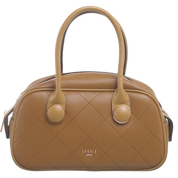 Bessie London - Wholesale Top Handle Bag - Women's - QUILTED BOSTON BAG10